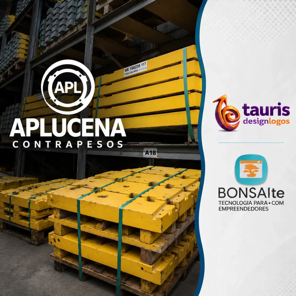 Identidade visual da APLucena aplicada à comunicação industrial